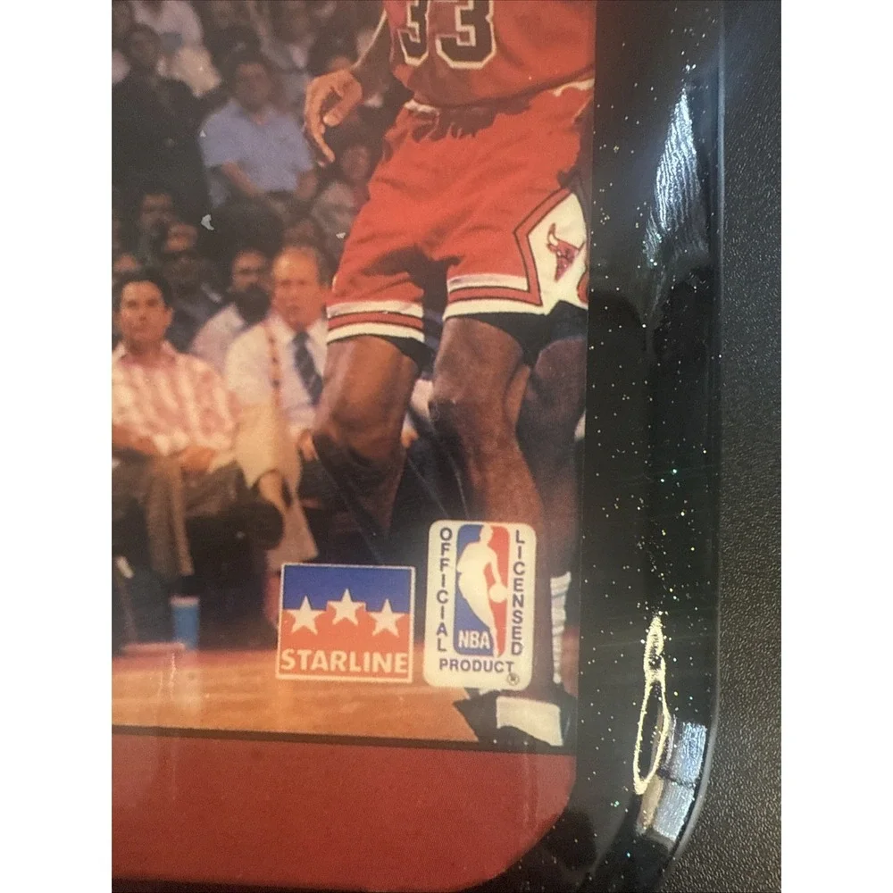 Michael Jordan Vintage Starline Laminated Oval Framecraft 1990 8.5
